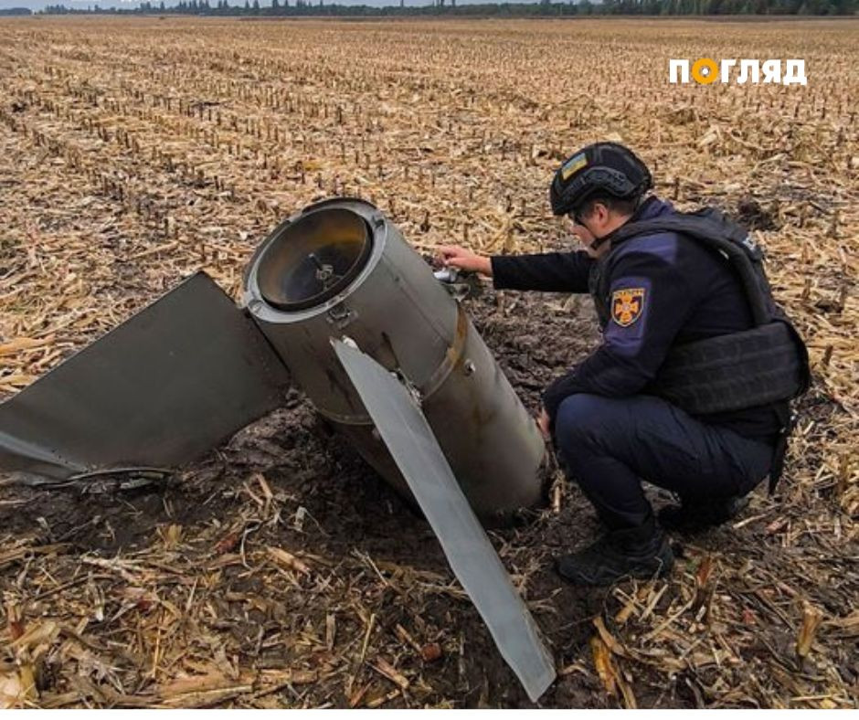 У Бориспільському районі фермер виявив в полі залишки ракети С-300 (ФОТО) - зображення